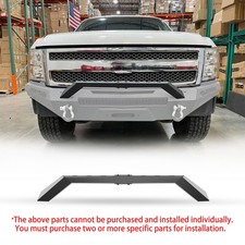 For 2007-2013 Chevy Silverado 1500 Offroad Black Steel Front Bull Bar For 2007-2013 Chevy Silverado 1500 Offroad Black Steel Front Bull Bar