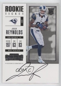 2017 Panini Contenders Rookie Ticket RPS Josh Reynolds #335 Rookie Auto RC