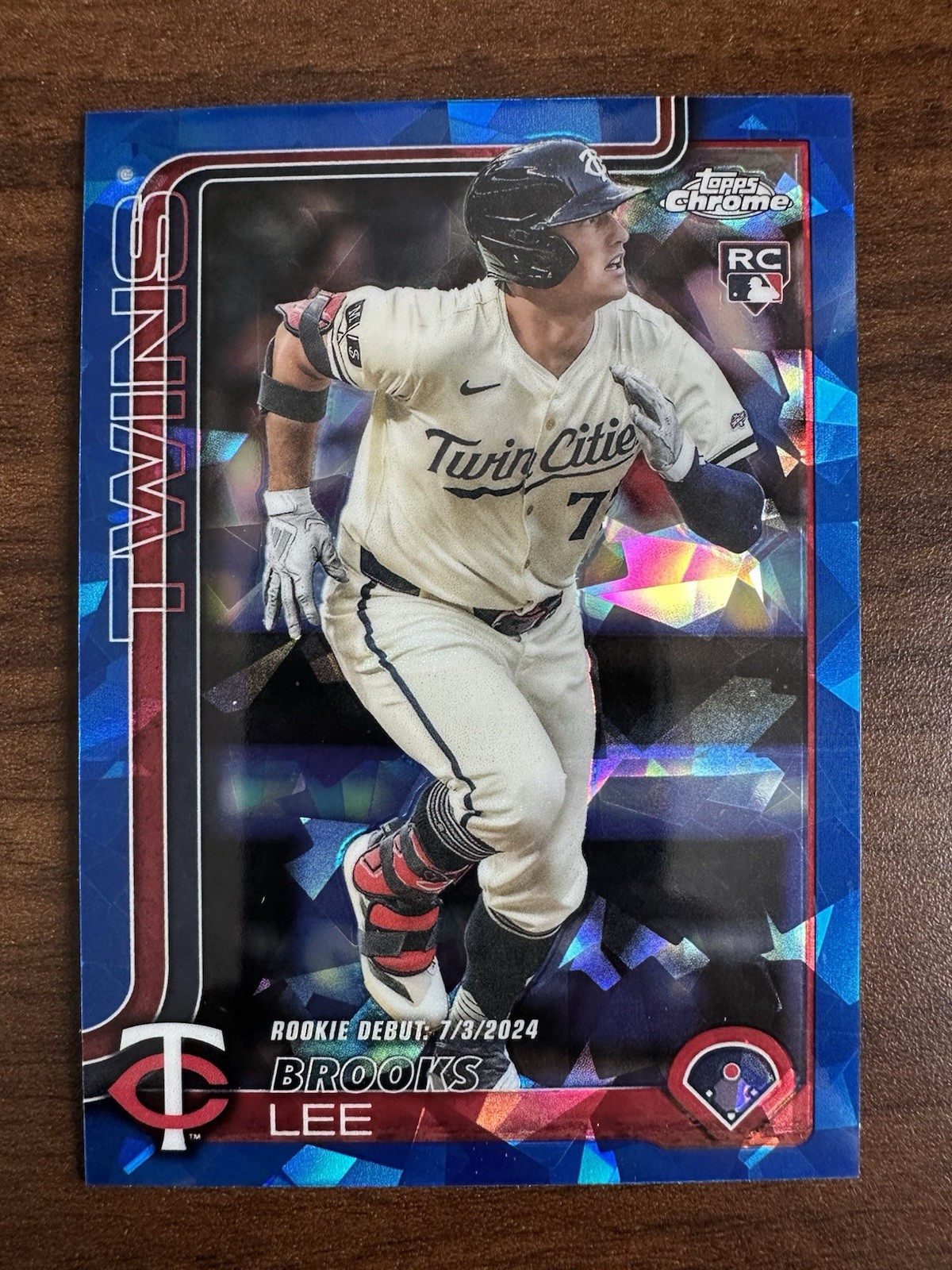 2025 Topps Chrome Update Series Sapphire Edition - Rookie Debut Brooks Lee (RC)