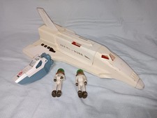 Vintage Fisher Price ALPHA PROBE Space Shuttle 2 Figures Works