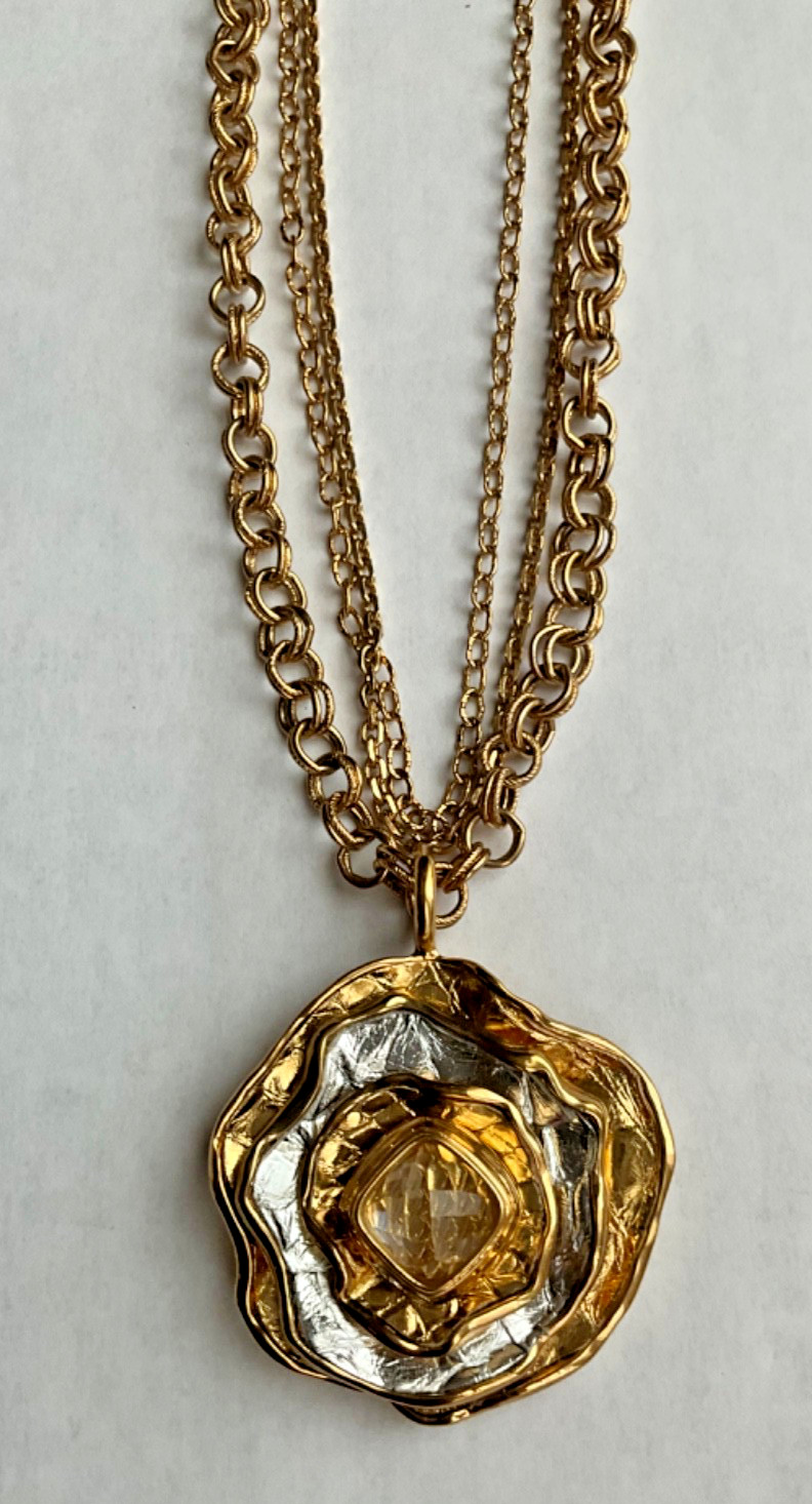 Unsigned Statement Kara Ross Triple Strand 36 in … - image 2