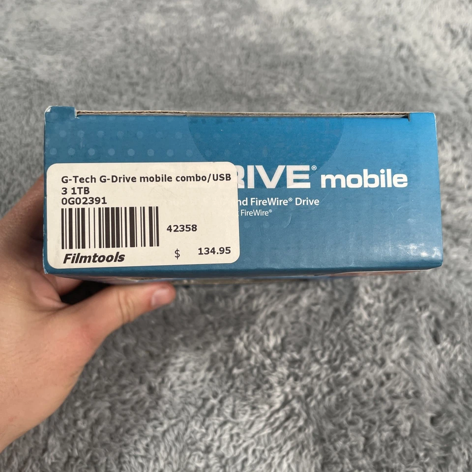 G-Technology 1TB G-Drive Mobile USB Portable External Hard Drive Mac Apple PC - Image 2 of 4