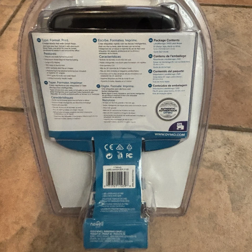 Dymo LabelManager 210D Desktop Label Maker 1738345 NIB - Image 4 of 4