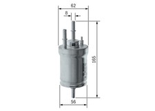 BOSCH Kraftstofffilter F 026 403 006 Leitungsfilter für AUDI VW SKODA SEAT A3 TT