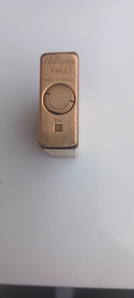 Accendino DUPONT placcato Oro - Immagine 4 di 4