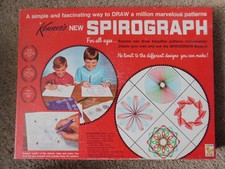Vtg 1967 Kenner Spirograph Set 401 Complete w/ original box - Missing Pencils