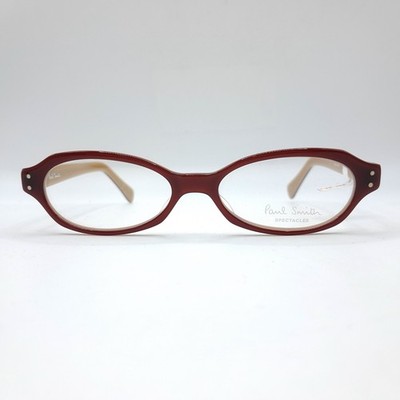 Paul Smith Damen Brille made in Japan PS-228 Neu 49 16-140 RU/SG Rotbraun 