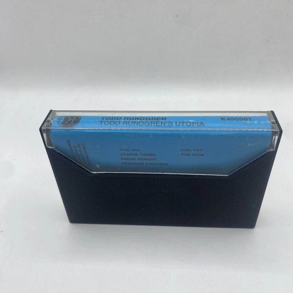 Todd Rundgren's Utopia 1974 UK Bearsville Cassette Tape - Image 3 of 4