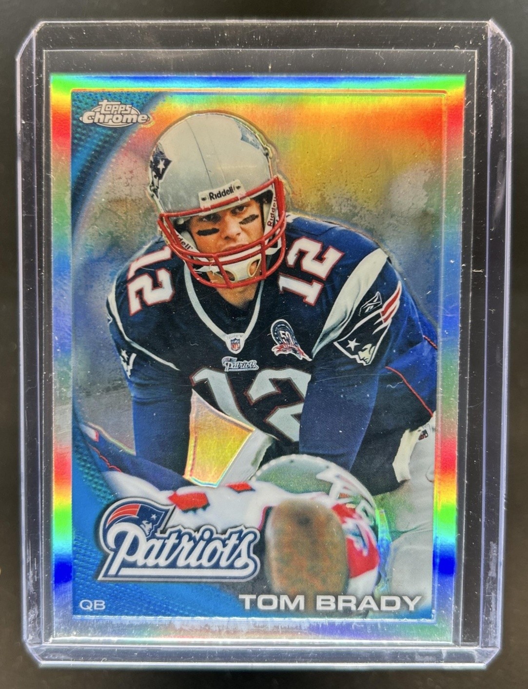 2010 Topps Chrome Tom Brady Refractor #C80 Patriots
