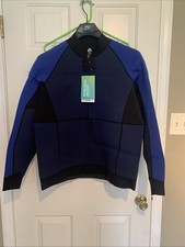 NWT Men s Seadoo Wetsuit Montego Jacket Blue XL/TG