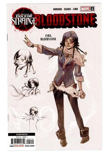 Death of Doctor Strange: Bloodstone #1-2nd Print NM 9.4 2022  Ig Guara Cover