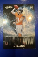 2024 Panini Absolute - By Storm Bo Nix #BS-BNX (RC)