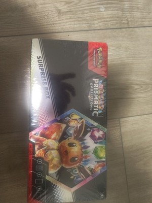 Pokemon TCG Scarlett and Violet Prismatic Evolutions Surprise Box Factory Sealed