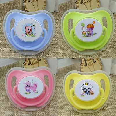 Infant Pacifier Butterfly Round Pacifiers Newborn Child Soother SiliconH'YH