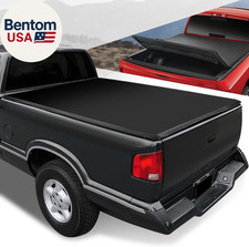 Soft Tri-Fold Truck Bed Tonneau Cover Compatible with 1994-2004 Chevy S10 GMC So