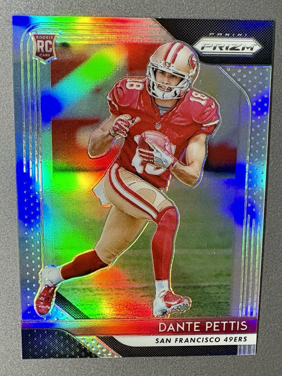 2018 Panini Prizm Dante Pettis Silver Rookie RC #218