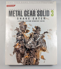Metal Gear Solid 3: Snake Eater Limited Edition Official Strategy Guide Sealed