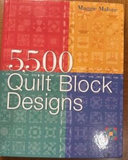 5,500 Quilt Block Designs, New Hardback