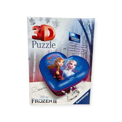 Ravensburger 3D Puzzle Herzschatulle Disney Frozen 2-54 Teile Aufbewahrungsbox