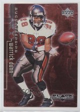 1998 Upper Deck Black Diamond Rookie Edition Double /3000 Warrick Dunn #82 10rk
