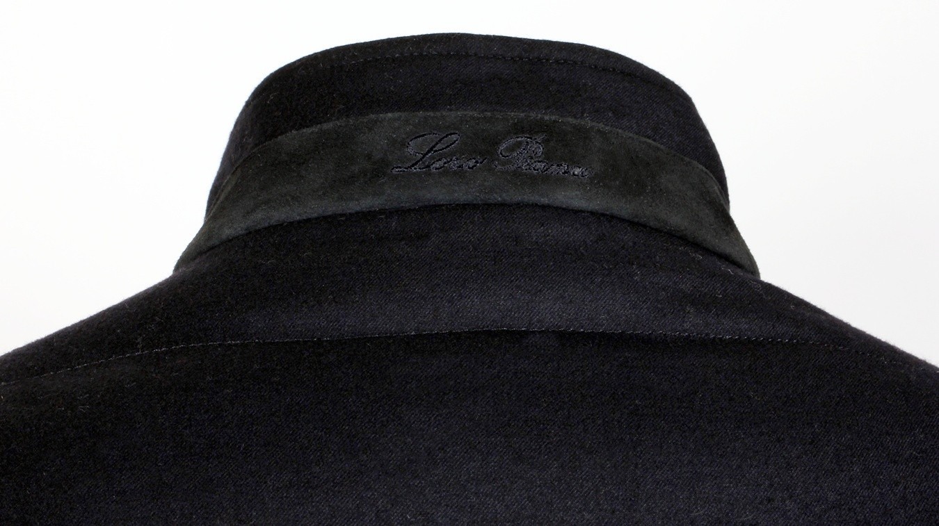 Loro Piana Wool / Silk / Goose Down Puffer Jacket - Blue - XL - $4950 Retail