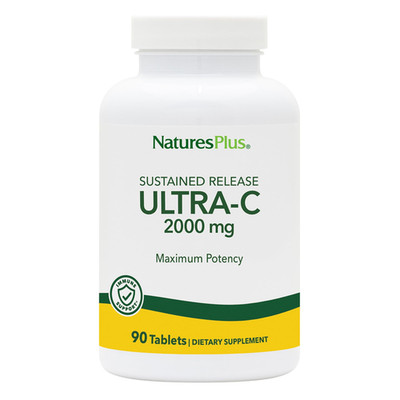 Naturesplus Ultra-C 2000 Mg - 90 Tablets Pack Of 2 - Vitamin C Rose Hips -
