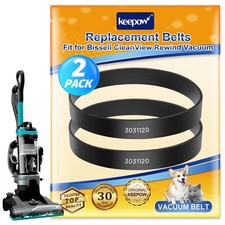 KEEPOW Vacuum Belt Compatible with Bissell Powerforce Helix and CleanView... 