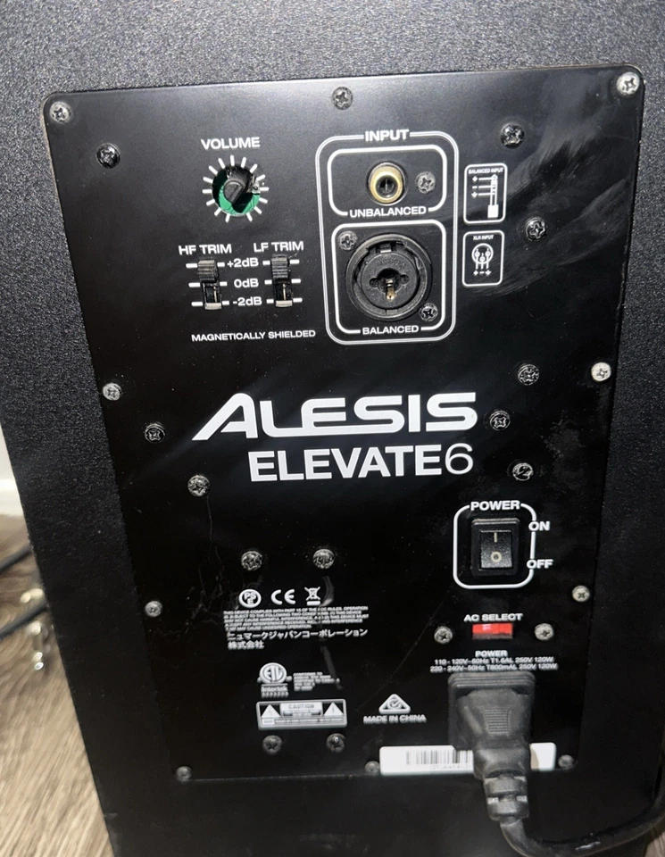 Alesis Elevate 6 6" Powered Studio Monitor - Image 4 of 4