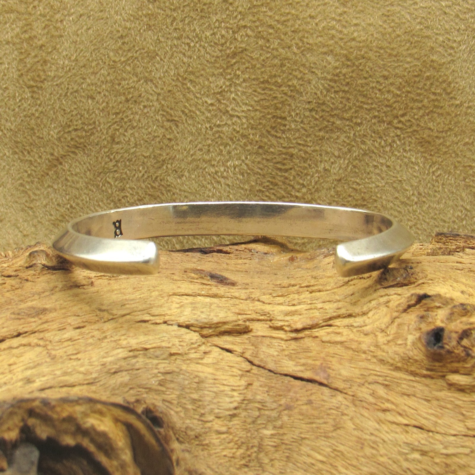 Classic Geometric Sterling Silver Cuff Bracelet - image 4