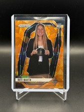 Kate Martin Rookie 2024 Panini Prizm WNBA Orange Ice Image Variation-#148 Ace RC
