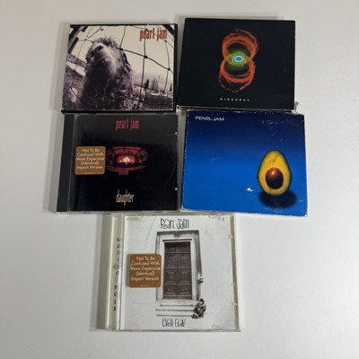 Pearl Jam Vs. CD Digipak Snap Case Binaural Daughter Even Flow Self Titled Lot