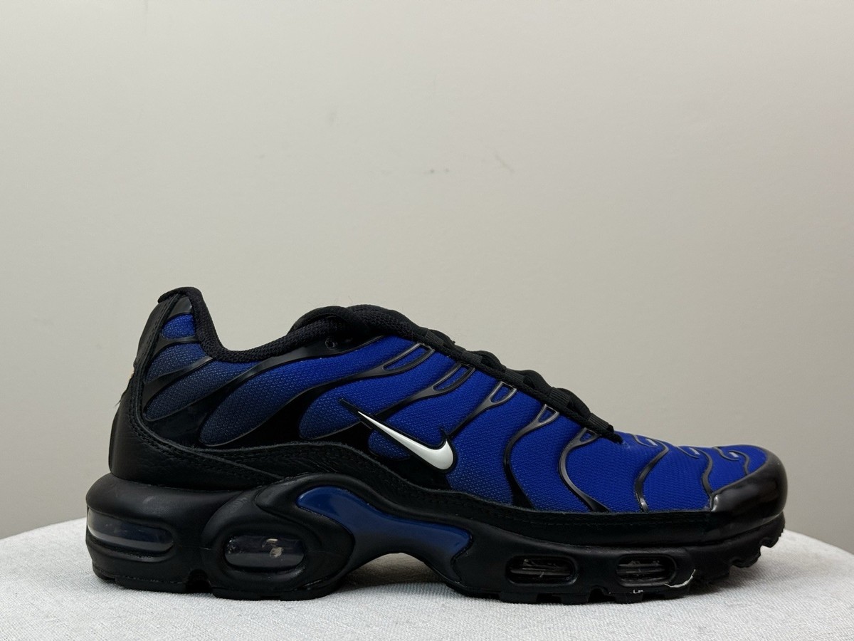 Nike Air Max Plus ブラック/ブルー Nike Air Max Plus PRM 'Black Racer Blue' FQ7331-001 Men's 9.5 | eBay