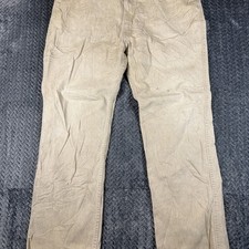 Vintage Levi’s 530 Khaki Denim Boot Cut Jeans 40x30 USA Made Orange Tab