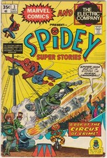 Spidey Super Stories #3 Marvel 1974 Bronze Age Electric Company Spider-Man