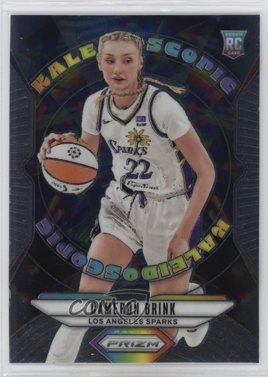 2024 Panini Prizm WNBA Kaleidoscopic Cameron Brink #14 Rookie RC 1d13