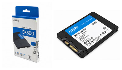 Crucial BX500 1TB, SATA 3, 2,5 Zoll Interne SSD (CT1000BX500SSD1) NEU in OVP