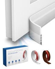 MIDORI Tür Zugluftstopper Tür-Dichtung Türbodendichtung selbstklebend 100cm