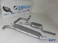 Imasaf Auspuff Ab Kat für Mercedes E-Klasse Kombi E200/E230 W210 96-00|MSD+ESD