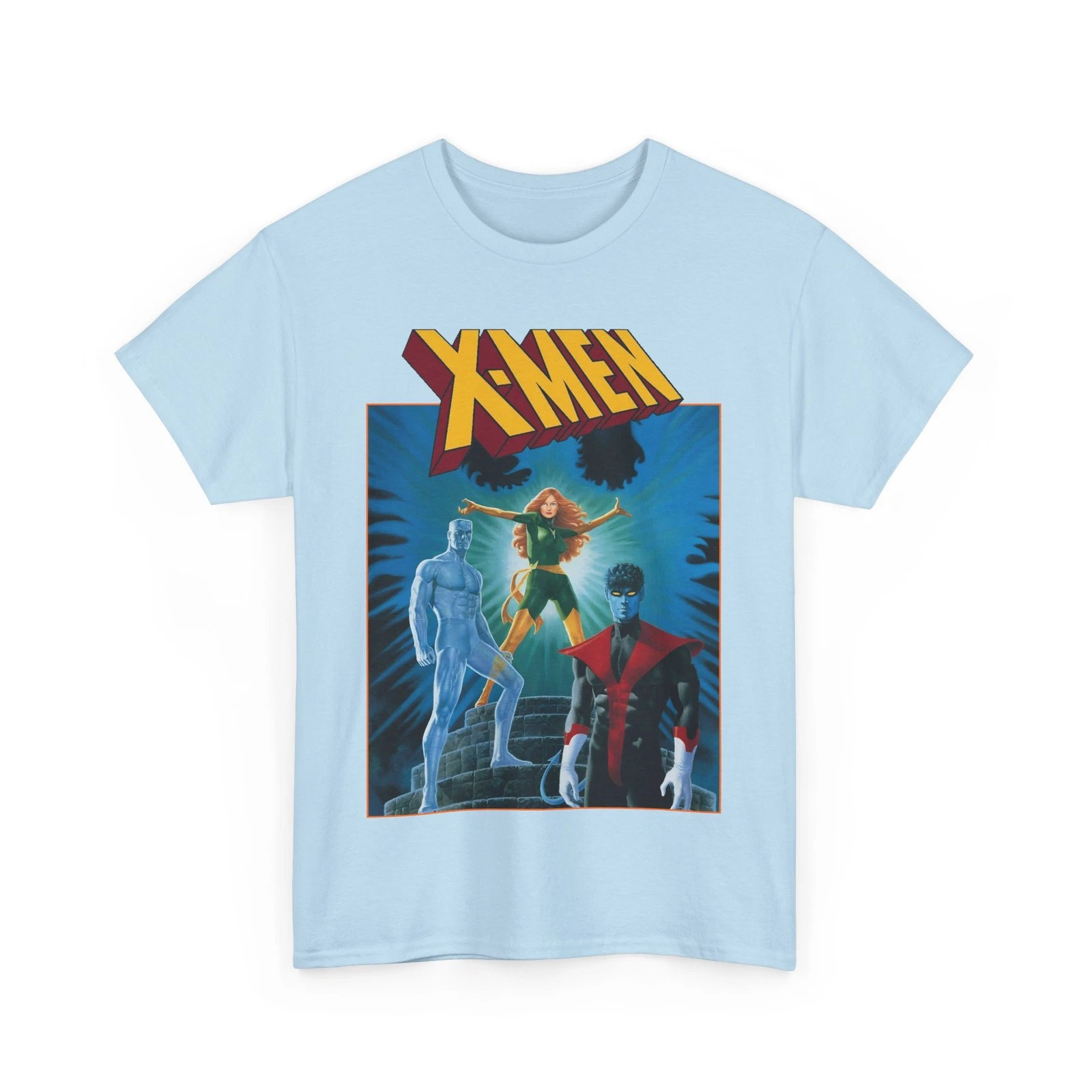 X-Men T-Shirt - Paul Gulacy Art - Phoenix, Nightcrawler - Bizarre Adventures