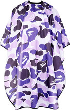 Professional Hair Cutting Cape Waterproof Barber Cape for Men Polyester Hair Sty