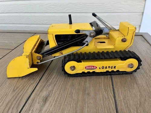 Vintage 1960s No. 534 Tonka Loader Pressed Steel (No Backhoe) +FAST SHIPPING!