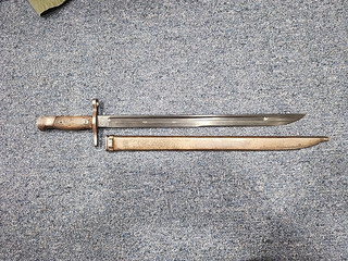 Japanese Bayonet and Scabbard