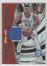 2017-18 Panini Totally Certified Fabric of the Game 41/199 Justin Anderson 9su