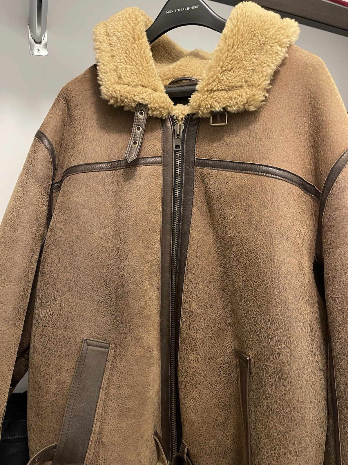 Shearling Flight Jacket - image 2