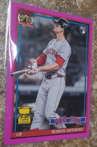 2026 Topps Series 2 Roman Anthony Pink (RAW)
