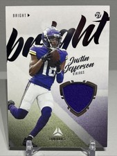 2021 Panini Luminance - Bright Beginnings Relics Justin Jefferson #BB-JUJ (MEM)
