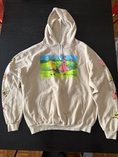SpongeBob SquarePants And Friends Beige Hoodie Size X-Large XL Unisex