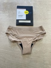 Knix Women  s Super Absorbency Leakproof Bikini Panties Sz Small Beige