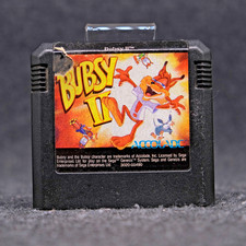 Bubsy II (Genesis) Loose Cart Only - Authentic Acceptable Cond