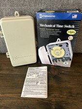 Intermatic T104P3 Time Switch DPST Outdoor Ty...